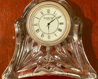 Waterford "Abbey" desk/tabletop clock.