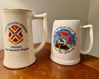Beer mugs.