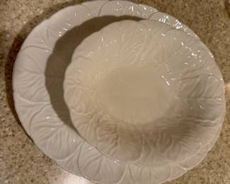 Coalport "Countryware" pattern platter and vegetable bowl.