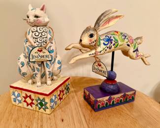 Jim Shore figurines.