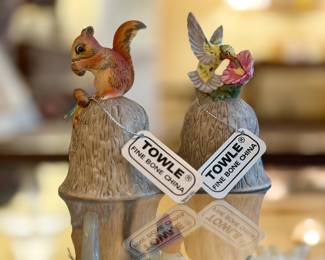 Couple of Towle bells in a collection of couple dozen bells from various makes and origins.