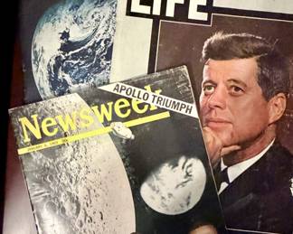 Historic magazines.