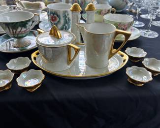 Pearlescent Lustre Ware Set