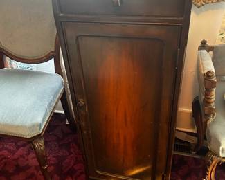 Mahogany Music Cabinet