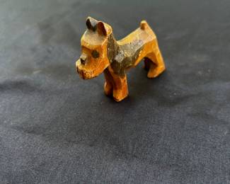 Wooden Scottie Dog