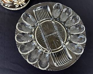 L. E. Smith Egg Plate