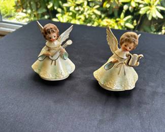 Lefton Porcelain Christmas Angels