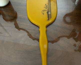 Bakelite Art Deco Hand Mirror