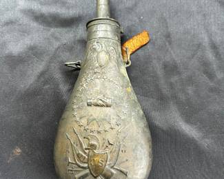 Civil War Era Black Powder Flask