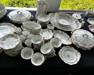 Theodore Haviland Limoges Porcelain Set