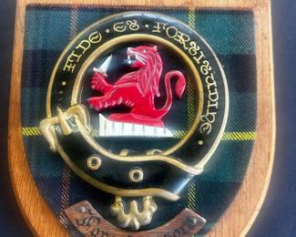 Vintage Scottish Family Crest - Farquharson
