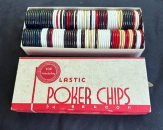 Vintage Poker Chips