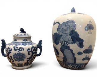 chinoiserie porcelain vases