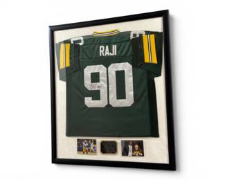 Framed Raji Packer Jersey