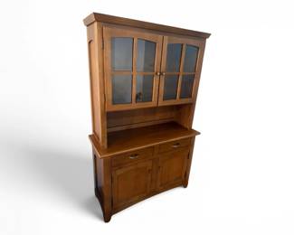 oak hutch