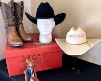 Nocona Boots and Atwood Hat
