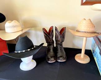 Lucchese Boots, Resistol and Stetson Hats