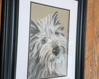 Dog pastel