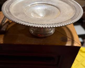 Sterli g candy dish