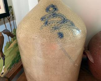 Stoneware jug bee sting