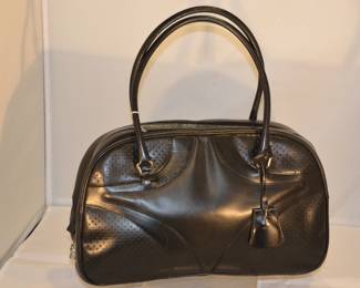 Vintage Prada Bowler Handbag, Mint Condition