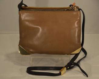 New G.I.L.I Tri-Color Leather Shoulder Bag with Three Detachable Sections with Dust Cover