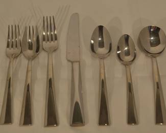 Lenox Archdale Stainless Flatware Set, Lot of 75 
