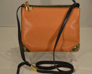 Caramel Leather Section of the G.I.L.I New Handbag