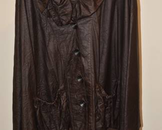 Dressed to Kill Black Jacket with Ruffled Collar