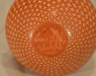 Artist Signature on Bottom of Rare Vase