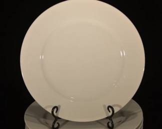 Tiffany & Co. White 12.1/8" Charger Plates, set of six