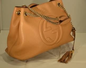 Side View of the Gucci Soho Handbag