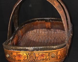 Side View of the Wonderful Gathering Basket