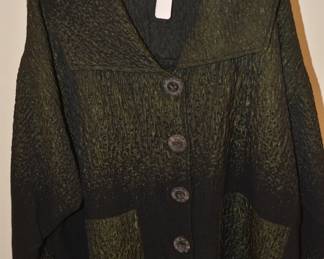 Forest Green and Black Dressed to Kill Jacket/Shirt