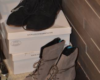 New Steve Madden Suede Boots Size 8 1/2