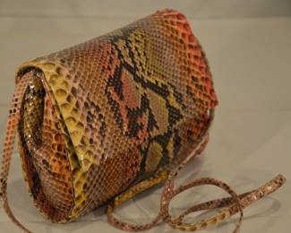 Side View of the Italian Clutch/Handbag by Andrea Pfister