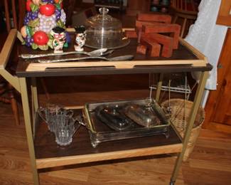 GREAT MCM SERVING CART.....I LOVE!!!
