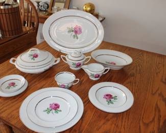 VTG Embassy USA (Vitrified) "American Beauty Rose"