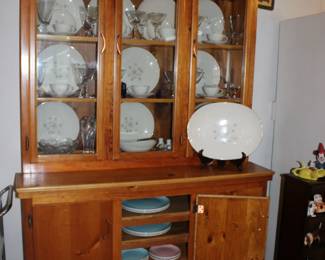 KNOTY PINE CABINET