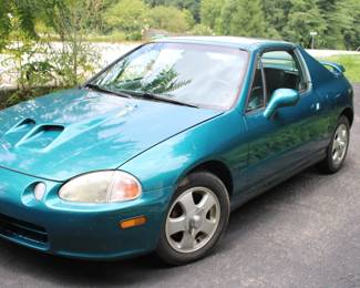 1995 HONDA CIVIC del Sol 5 Speed Manuel Transmission 1.5L