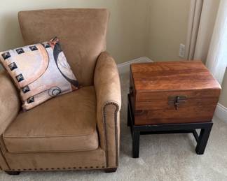 Chair is from Pottery Barn