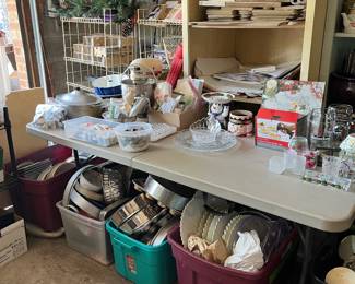 Loads of baking and decorating supplies 