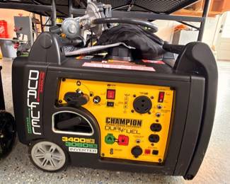 Champion 3400W dual fuel inverter generator