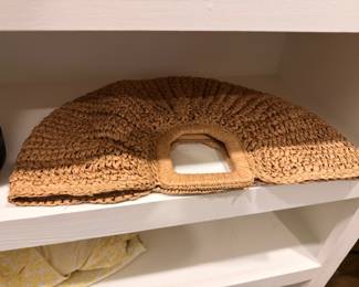 Woven straw sun hats