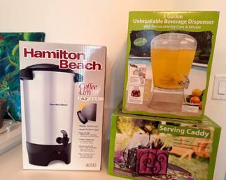Hamilton Beach 42-cup coffee urn and beverage dispenser