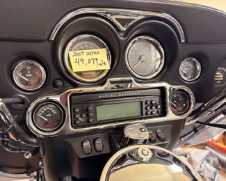 2007 Harley-Davidson Ultra Classic dash, 49,079 miles