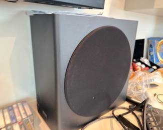 Home theater subwoofer speaker