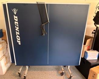 Dunlop folding ping pong table tennis table