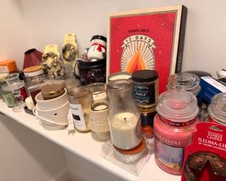 Yankee Candle jar candles and candle accessories