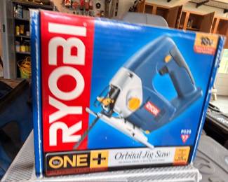 Ryobi One+ orbital jig saw, boxed